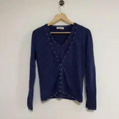 アンサンブル 半袖ニット カーディガン