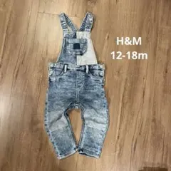 H&M デニムオーバーオール 95cm