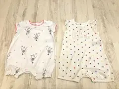 GAP ロンパース 2点セット 50cm