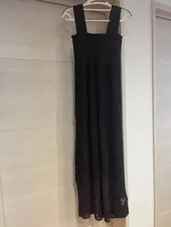 LAGUNAMOON リゾート 茶色ワンピース　夏ワンピース