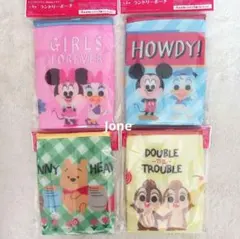 キリン オリジナル ディズニー ランドリーポーチ全4種 コンプリート