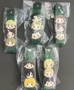 進撃の巨人一番くじぽこっとちゃーむ5点セット