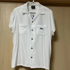 藤井風　ヘンレコボーリングシャツ　ホワイト　Sサイズのサムネイル