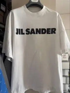 JIL SANDER ロゴ入り ホワイト Tシャツ