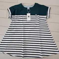 新品♡プチバトー♡ボーダー切り替えワンピース♡ラルフ　ミキハウス　ファミリア