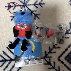 スンスンぬいぐるみとめじるしチャームのセット