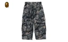 A bathing ape TREE EDGE CAMO CARGO PANTS