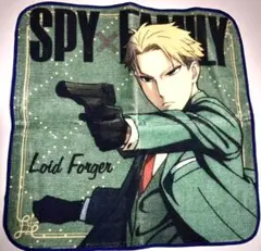 SPY×FAMILY⭐️ロイド・フォージャー ハンカチ約23cm MARUSHIN