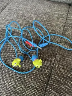 トイストーリー　リトルグリーンメンデザイン 有線イヤホン　イヤフォン