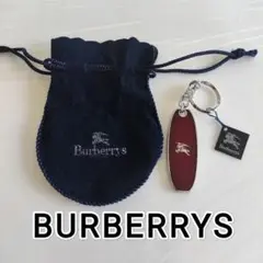新品★Burberrys 2000年製 キーホルダー★バーバリー★ロゴ入り