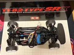 TAMIYA TT-02 SRX 組立済みシャーシ　タミチャレ仕様のサムネイル