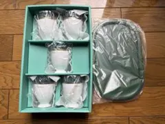 新品未使用　山本寛斎　KANSAI　カンサイ　フリーカップ　5客セット　トレー付