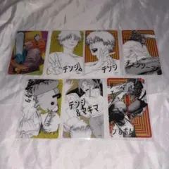 チェンソーマン 箔押しクリアカード デンジ マキマ ポチタ ボム 7枚セット