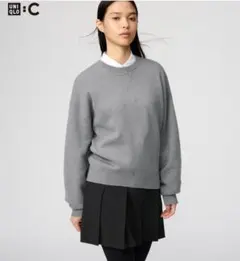 未使用　UNIQLO スムースコットンクルーネックセーター