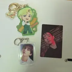BTS V キーホルダーとフォトカードセット