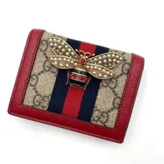 GUCCI クィーンマーガレットビーコンパクトウォレット - メルカリ