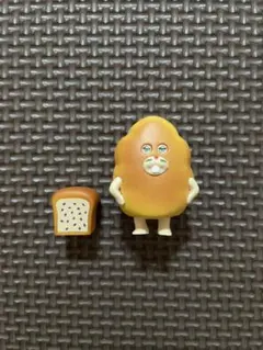 パンどろぼう　ガチャガチャ　フィギュア　にせパンどろぼう　ぶどうパンつき