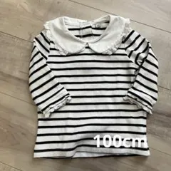 オンワード樫山anyFAM カットソー七部袖100cm 綿95%