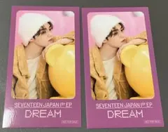 SEVENTEEN DREAM エスクプス　特典　ステッカー