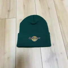 CHALLENGER / MUD LOGO KNIT CAP -Green-