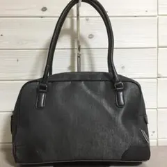 ★No38347 マリクレール ナイロン PVC トート バッグ