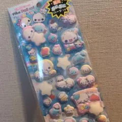 カミオジャパン　ピカプニシール　ぷくぷくあわわちゃん