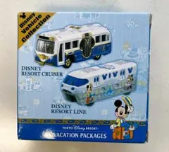 バケーションパッケージ　トミカ　2個　セット 未開封】バケーションパッケージ限定 ディズニー トミカ2台