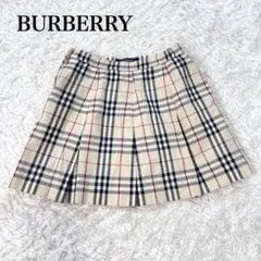 BURBERRY バーバリー ノバチェック プリーツ スカート 100 キッズ