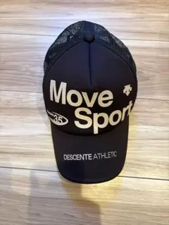 DESCENTE Move Sport キャップ ブラック