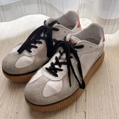 【人気モデル】オニツカタイガー DELECITY オレンジ (24.5cm)