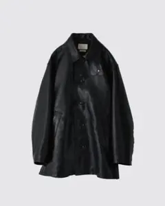 yoke Sheep Leather Cut Off Car Coatのサムネイル