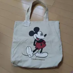 未使用　東京ディズニーリゾート　ミッキー　トートバッグ　星柄のサムネイル