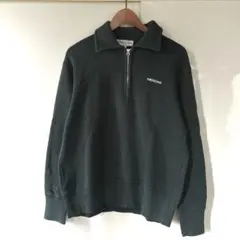 Americana ハーフジップ スウェット グリーン