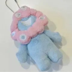 ミャクミャク ピンク 水色 ブルー パステル マスコット キーホルダー