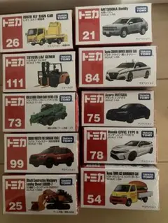トミカ 10台セット まとめ売りのサムネイル