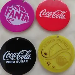 【新品】Coca-Cola Fanta 手鏡 4点セットのサムネイル