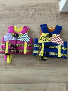 AQA 子供用ライフジャケット 2点セット