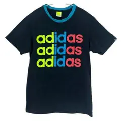 お値下げ アディダス Tシャツ(M) カラフル ロゴ スポーツミックス