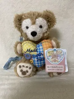 ダッフィー　ハートウォーミングデイズ2019  ぬいぐるみポシェット