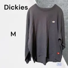 Dickies ディッキーズ ワンポイント ロングTシャツ 長袖 ブラック Fのサムネイル