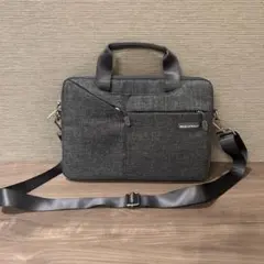 【美品】GEARMAXノートPCバッグ ケース グレー 取手付き