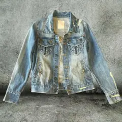 Y2K VINTAGE WASH DENIM JACKET M archiveのサムネイル