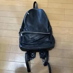 イザックレイナ issac reina レザー リュック ブラック イザックレイナ issac reina レザー リュック ブラック - メルカリ
