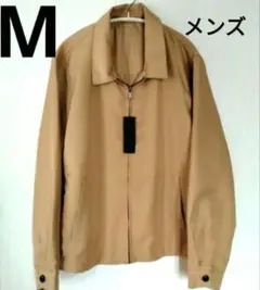 新品　タグ付き　メンズ　ブルゾン　アウター　ベージュ　М