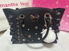 Samantha Vega レースアップハートビジューフラッター（ミニ）
