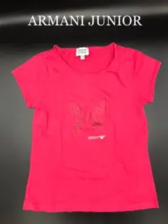 ARMANI JUNIOR Tシャツ 蝶々 6A 118cm