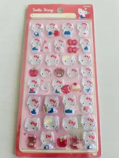 立体シール　ボンボンドロップ風　ハローキティ　キティちゃん　シール　サ