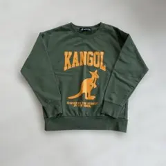KANGOL KIDS トレーナー 130cm オリーブグリーンのサムネイル