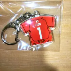サッカー日本代表 鈴木彩艶 背番号1番 ユニフォーム ミニ キーホルダー