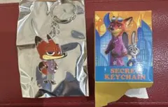 ズートピア2 ディズニー ストア シークレット キーチェーン ニック